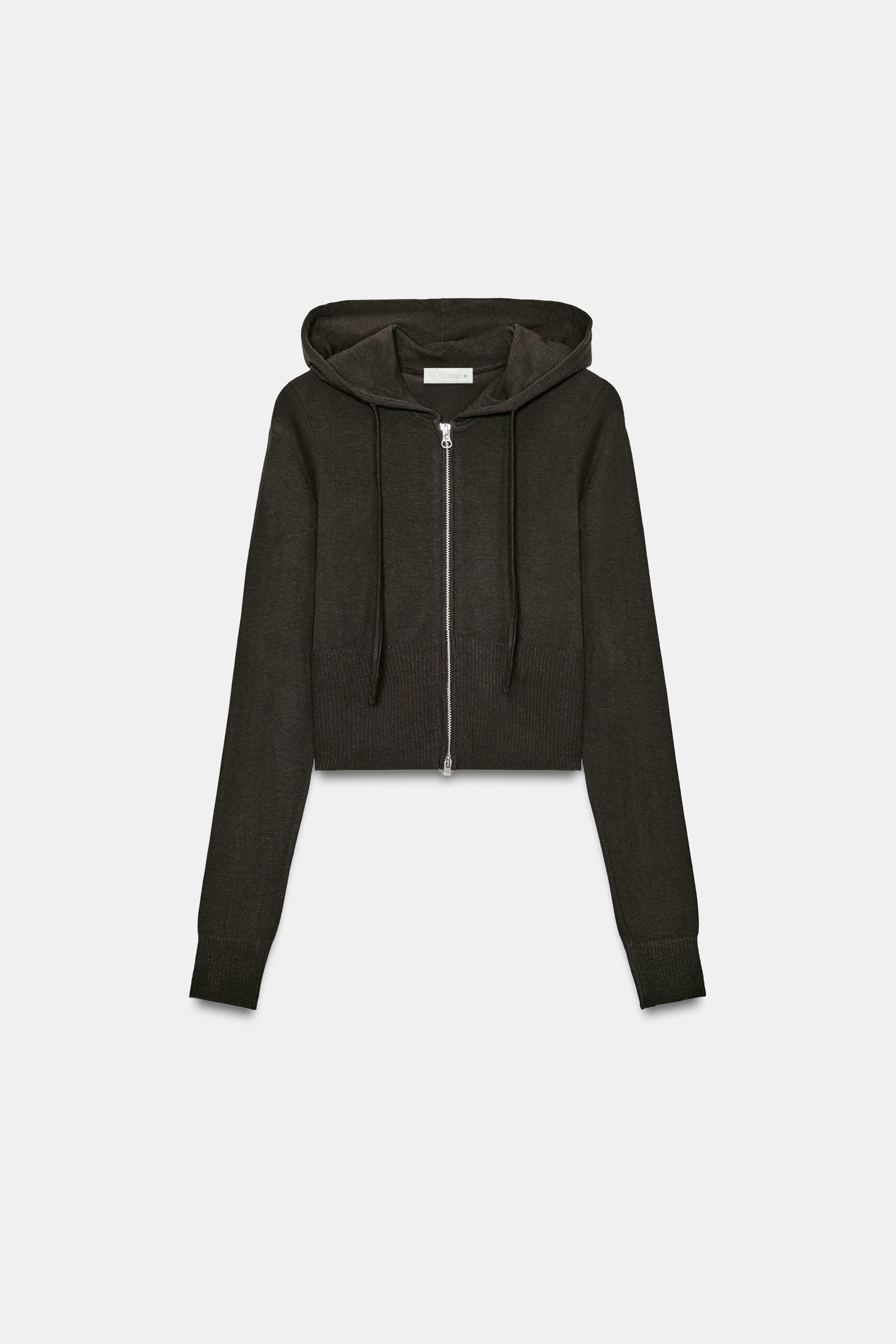 SEAMLESS CROPPED SWEATSHIRT